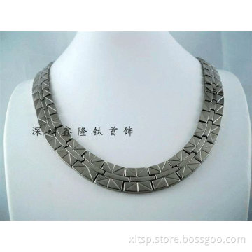 TT76 Titanium Necklaces Making for Men